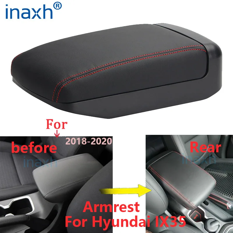 

For Hyundai IX35 Armrest ix35 2018-2020 Car Armrest lengthen heighten Lossless retrofit support decoration Car accessories