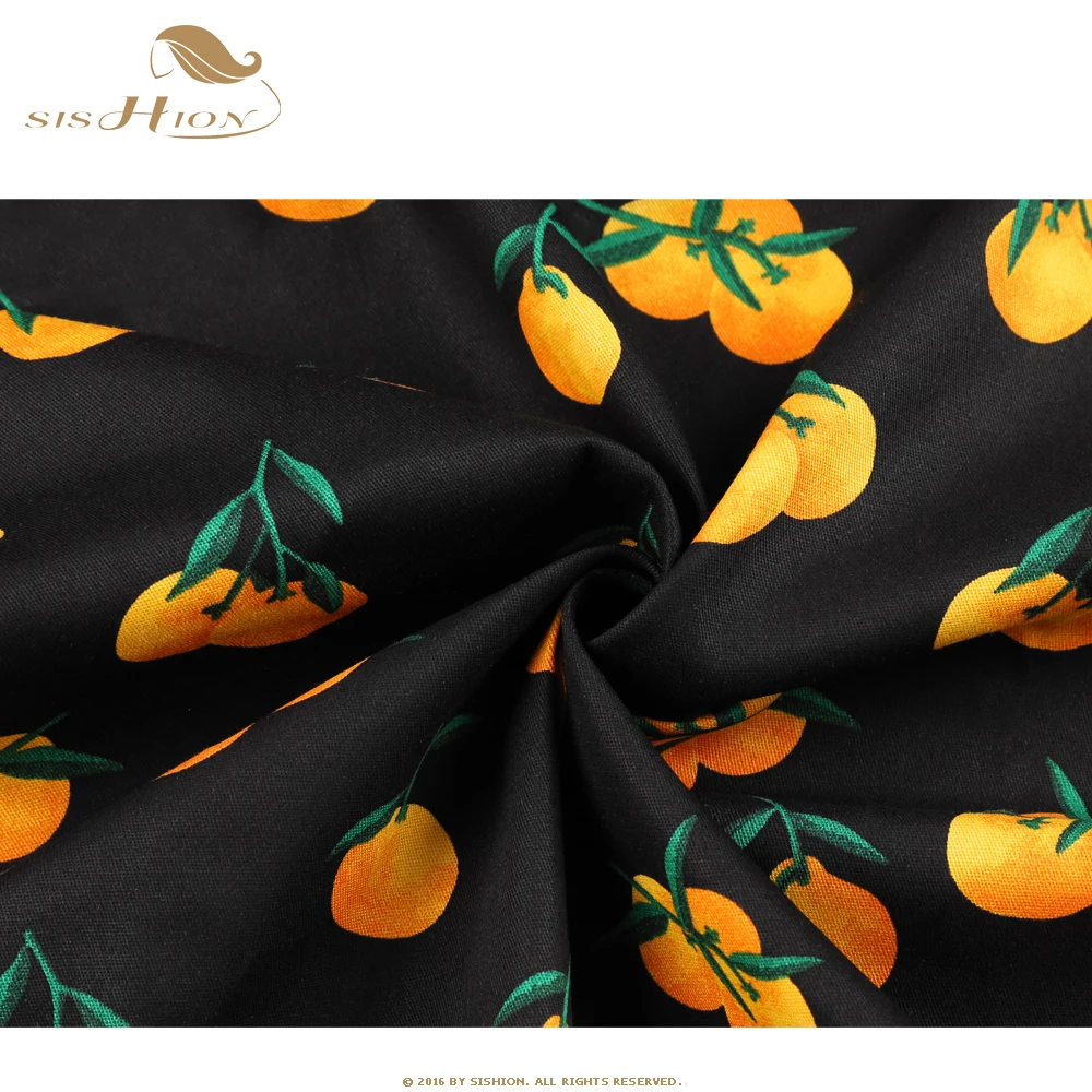 SISHION Dropshipping Floral Toucan Print Mini Rock SS0008 Baumwolle Vintage Schlank Retro Sexy Röcke Frauen Damen Frauen Rock Y2K – Detail 36