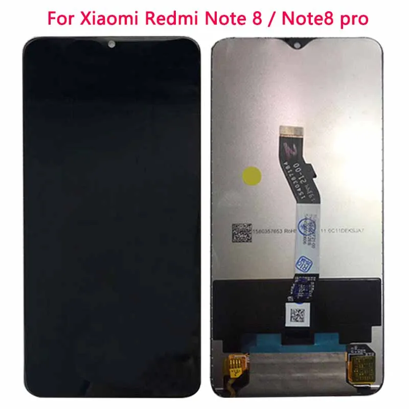 Original Note 8 LCD For Xiaomi Redmi Note 8 Pro LCD Display Touch Screen With Frame Digitizer Assembly For Redmi Note 8 LCD.