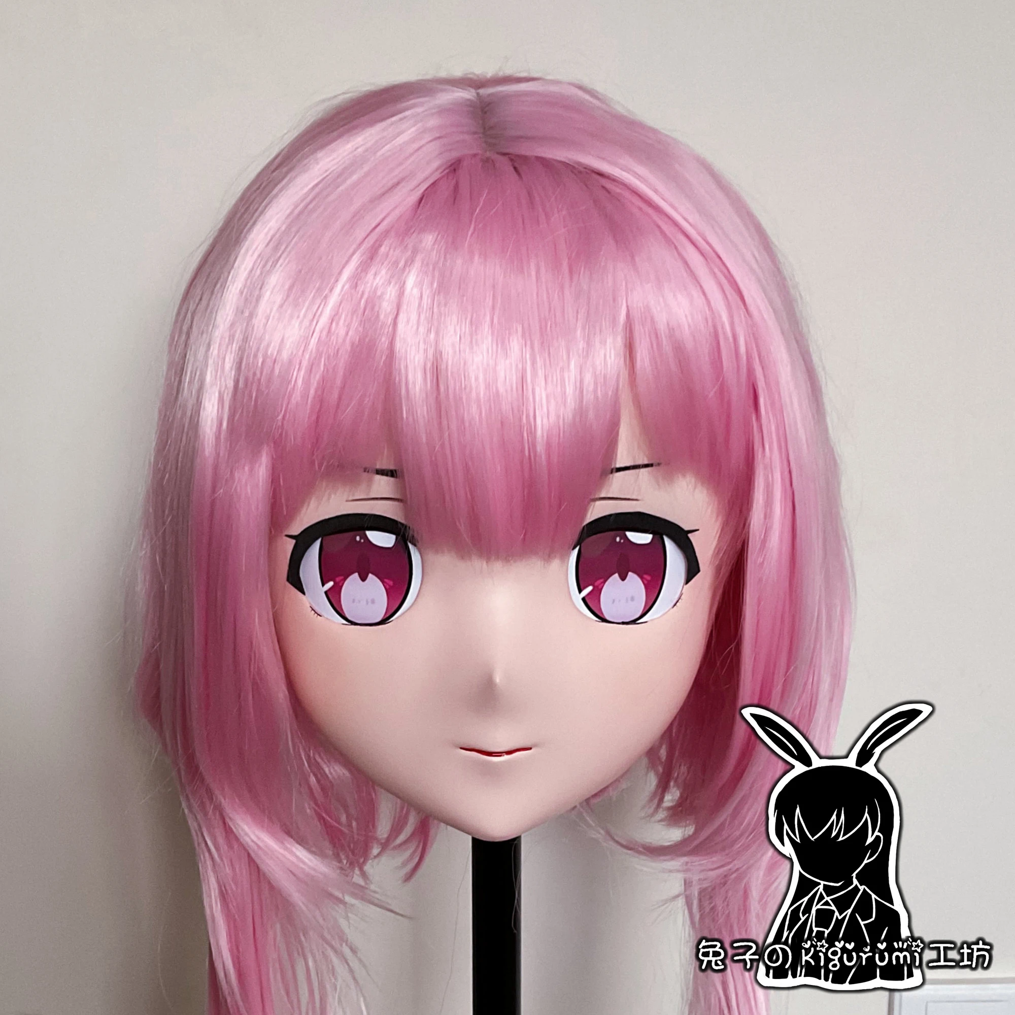 

(RB7125)Customize Full Head Quality Handmade Female/Girl Resin Japanese Anime Cartoon Character Kig Cosplay Kigurumi Mask