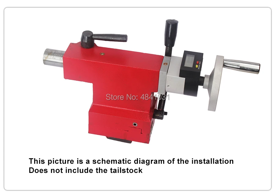 Tailstock DRO SIEG C4 and SC4 series lathe tailstock feed digital display S/N:10323