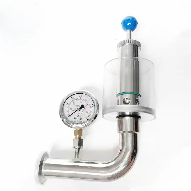 

Exhaust Valve 304 Stainless Steel Beer Fermentation Tank Exhaust Valve Automatic Water Seal Exhaust Pressure Relief Valve