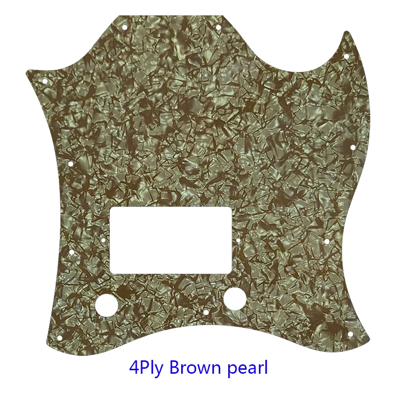 Xinyue Guitar Parts - For Gib Standard SG Full Face Guitar Pickguard Route Bridge PAF Humbuckers Scratch Plate