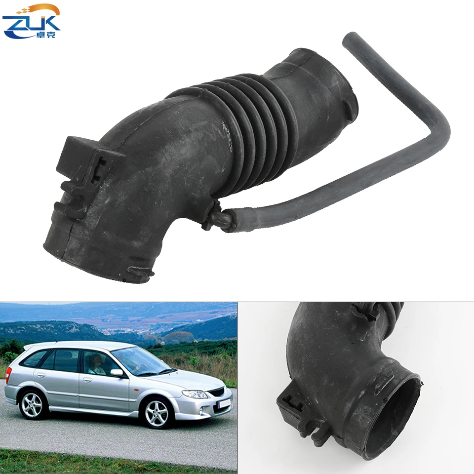 ZUK Car Engine Air Cleanner Air Intake Hose Air Flow Tube For Mazda 323 Familia Protege 1.5L 1.6L 1998 1999 2000 2001 2002 2003