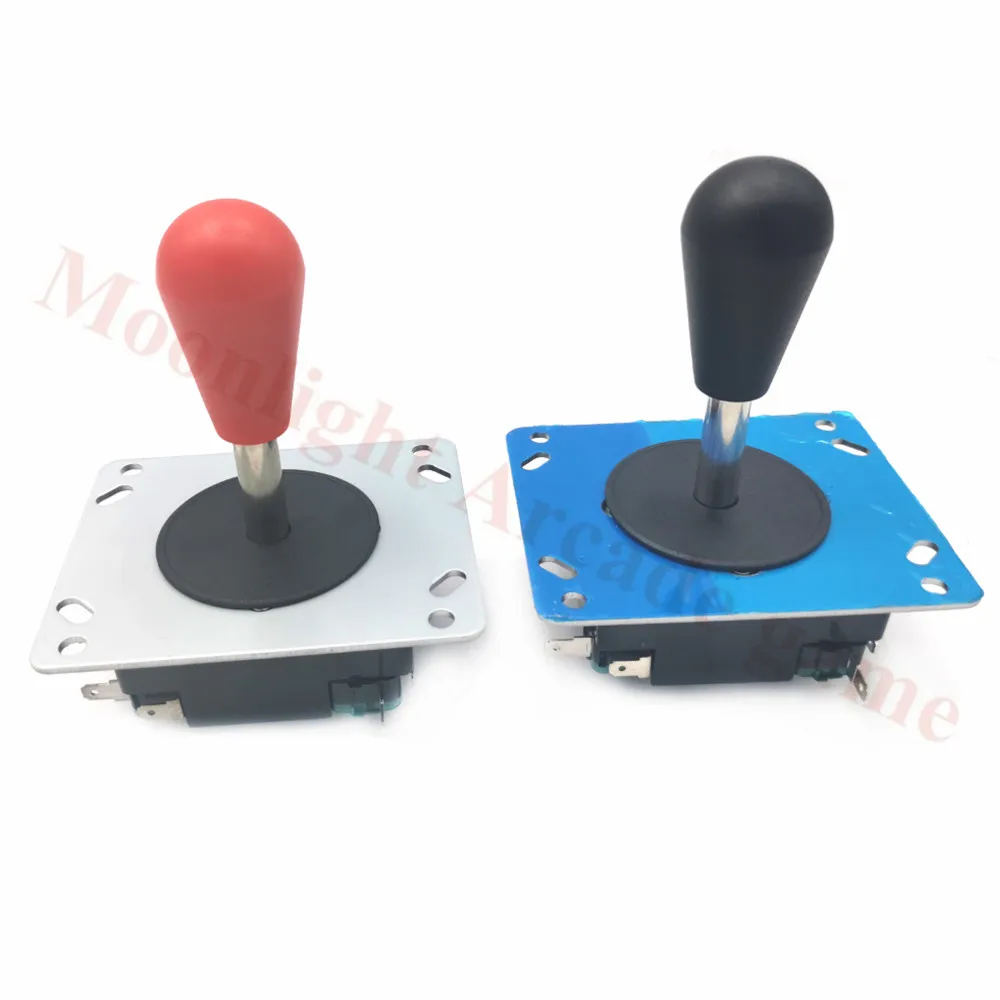 Arcade game HAPP style Competition 4 way & 8 way Metal Joystick with Bat top for Arcade MAME JAMMA Multicade 2 colors available