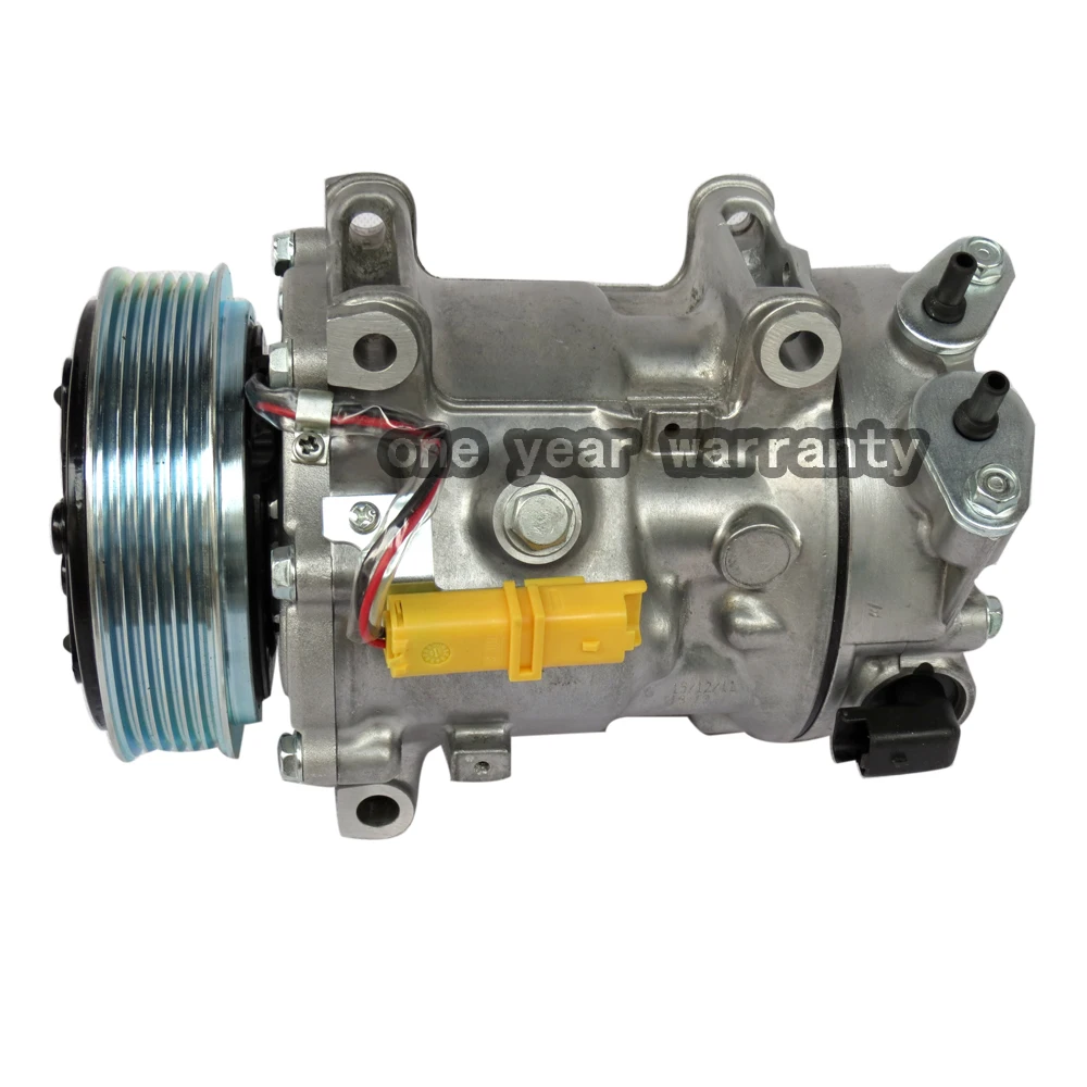 SD7V16 Car AC Compressor for Citroen C3 C4 C5 C8 JUMPY JUMPER XSARA BERLINGO PEUGEOT 3008 308 9671333180 96883540