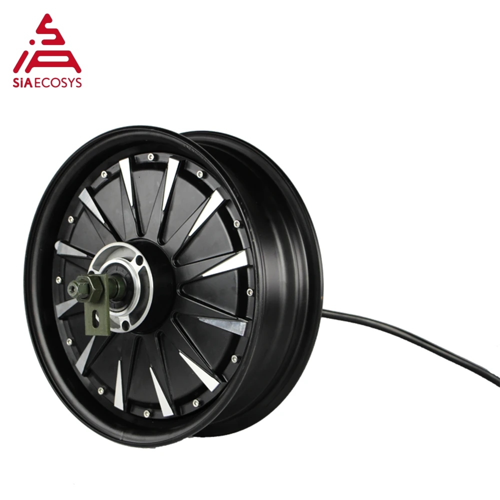 SiAECOSYS QSMOTOR 12inch 1500W 72V 55kph Hub Motor with EM50SP Controller and Kits for Electric Scooter