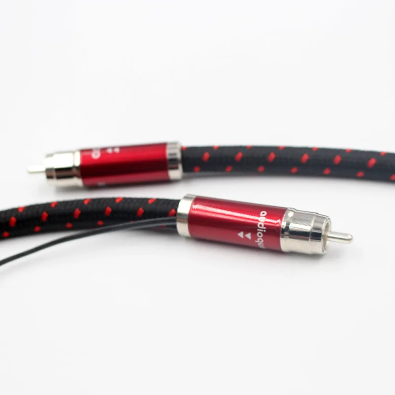 New Eagle Eye HiFi Audio RCA Digital Cable PSS Silver Connector Upgrade 72V DBS