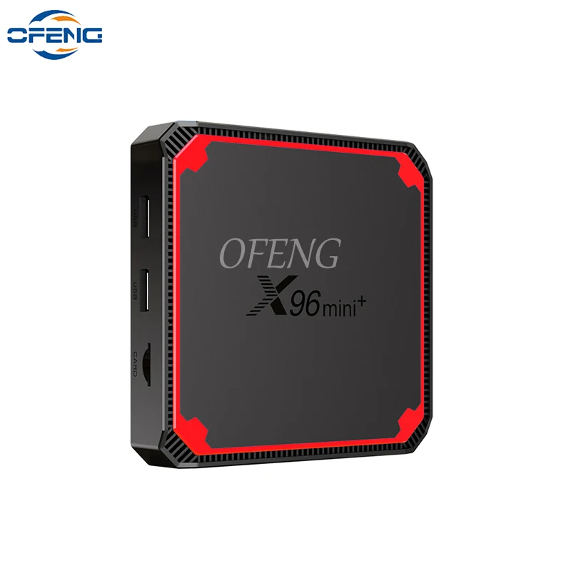 	 X96 Mini Plus TV Box, Amlogic S905W4, Android 9.0, Quad Core, Dual Wifi, 4K Set Top Box, Google Voice, Youtube, X96Mini Media 