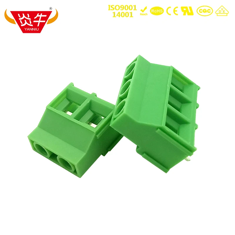 

50Pcs KF950 9.52 2P 3P PCB UNIVERSAL SCREW TERMINAL BLOCKS DG636 9.52mm 2PIN 3PIN MKDS 5/ -9,52 PHOENIX CONTACT DEGSON KEFA