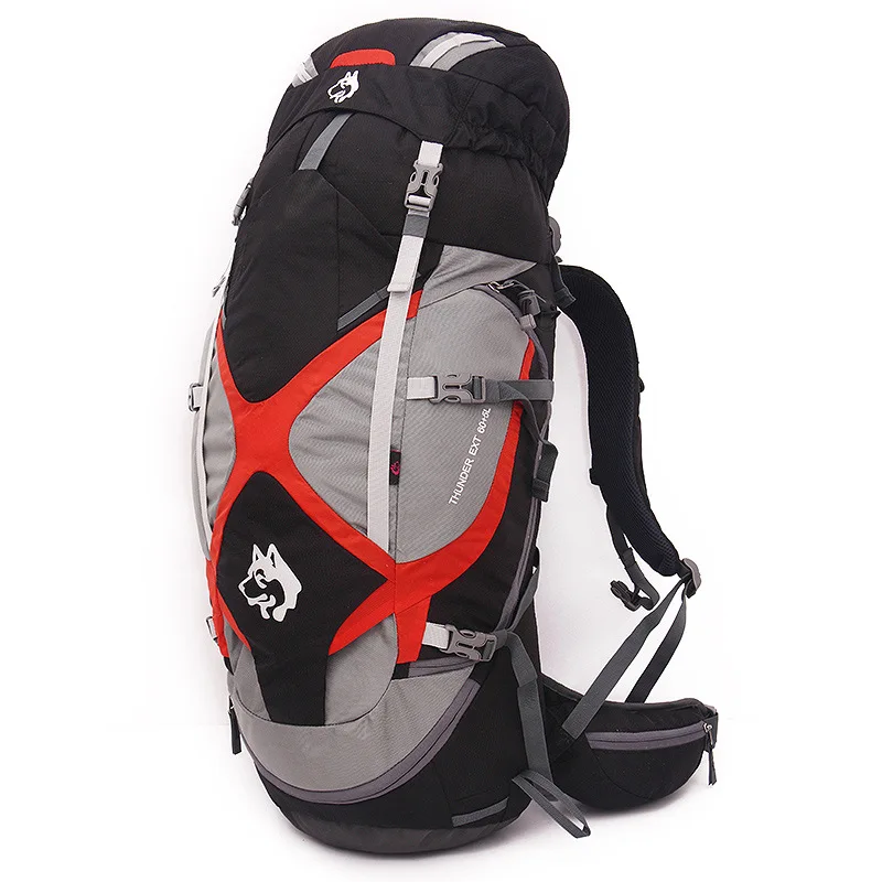 Imagem -03 - Mochila de Desporto Montanhismo Profissional Bolsa para Áreas Externas à Prova Dágua de Grande Capacidade 65l para Adulto