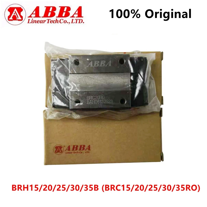 

1pcs ABBA Linear block BRC15R0 BRC20R0 BRC25R0 BRC30R0 BRD35R0 BRH15B BRH20B BRH25B BRH30B BRH35B Slider bearing CNC