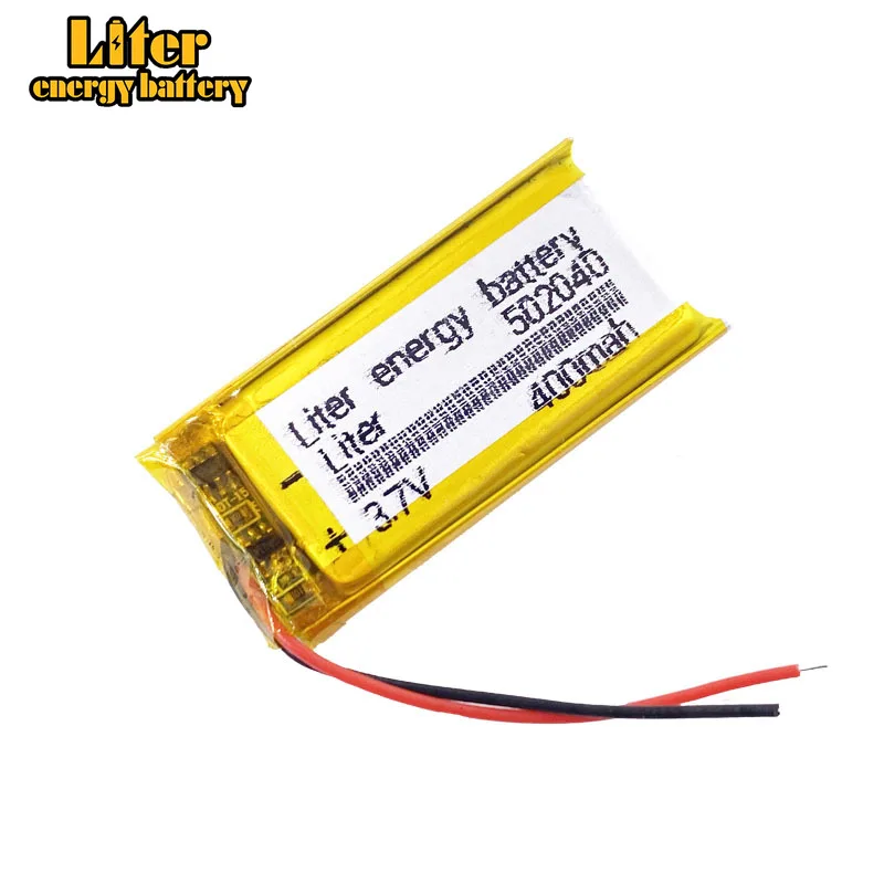 5 batteries au Lithium polymère 482040 502040 3.7v 400mah, avec tableau pour Mp3 Mp4 Gps produit numérique