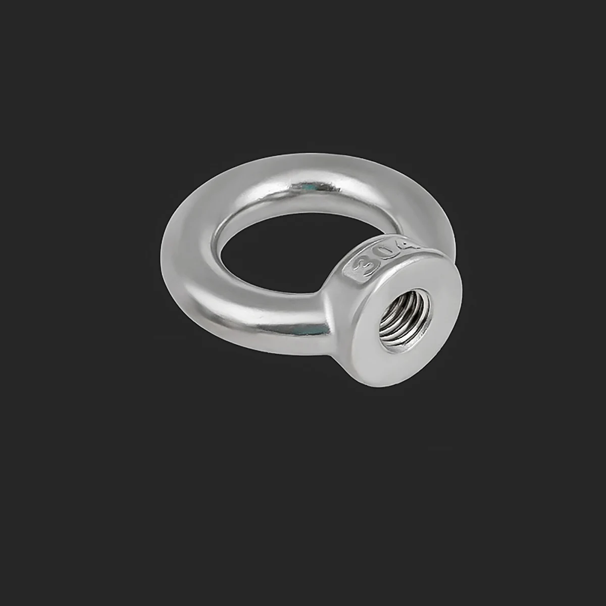 1-2 pz 304 acciaio inossidabile dadi di sollevamento/anello a vite golfare anello occhielli M3 M4 M5 M6 M8 M10 M12 M14 M16 M18 M20 M24 M27