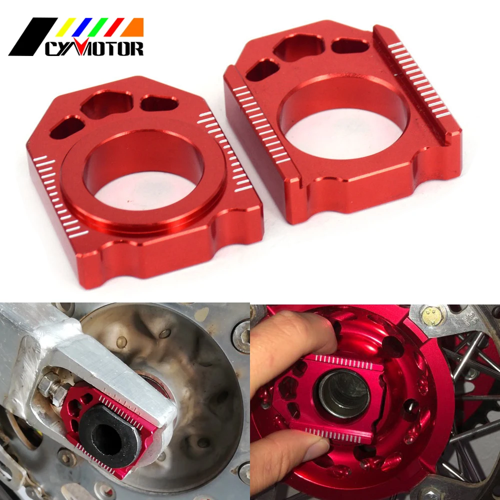 CNC Rear Adjuster Block Chain Brake Reservoir Fluid Cover For HONDA CR125R 250R CR 125 250 R CRF250R 250X 450R 450X 450RX CRF