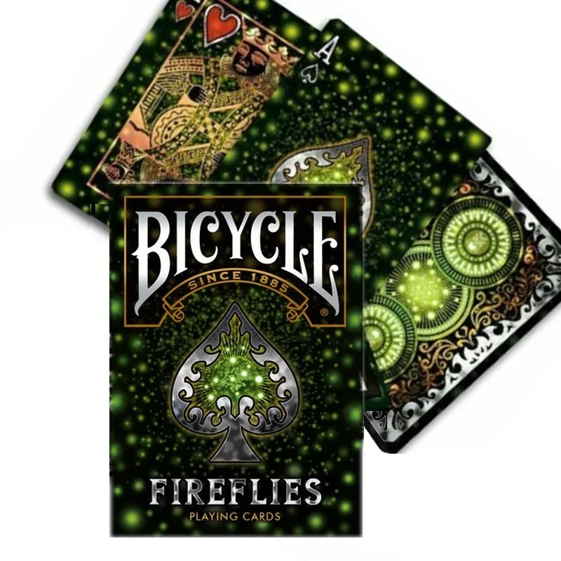 Bicycle Fireflies Playing Cards Firefly Glowworm Deck Poker Size USPCC Magic Card Games Magic Tricks Props for Magician