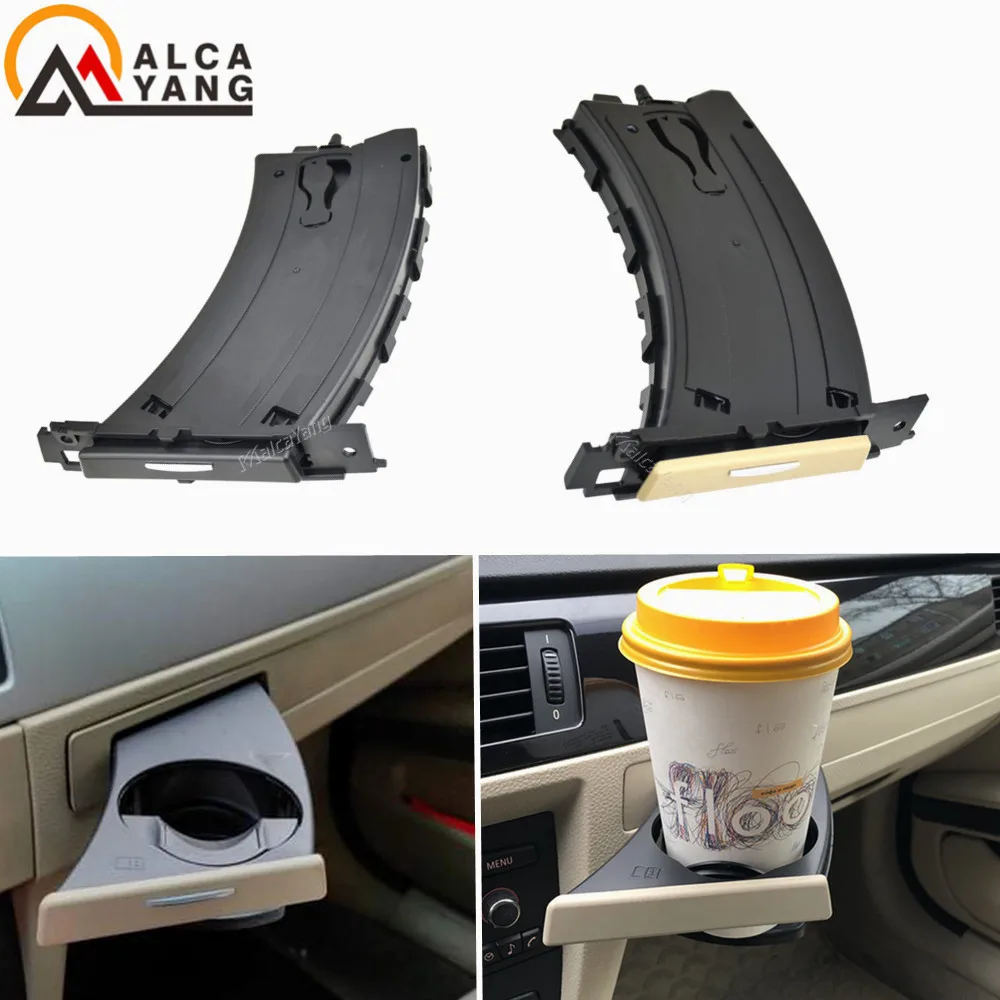 Retractable Front Driver Left Right Side Drink Cup Holder For BMW E90 E91 318I 325I 328I 51459173463