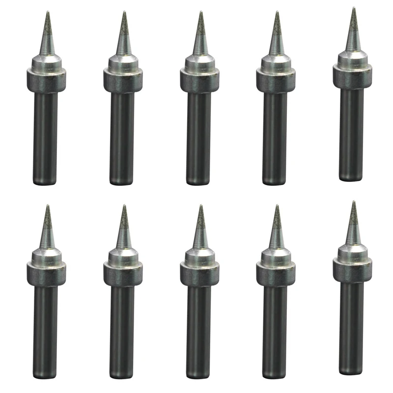 

A-BF 203H soldering station Quality Lead Free Universal 200 Soldering Tip Set 10pcs for 203H/204H/502/503/504