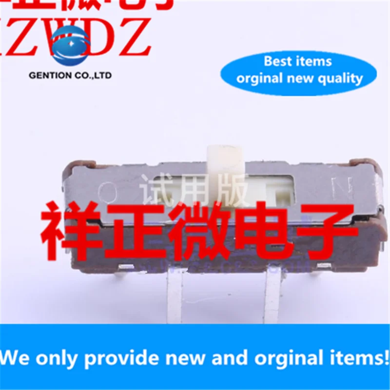 

10pcs 100% orginal new real stock sliding toggle switch SSSS211900 imported toggle switch 4 feet 3 gears in-line