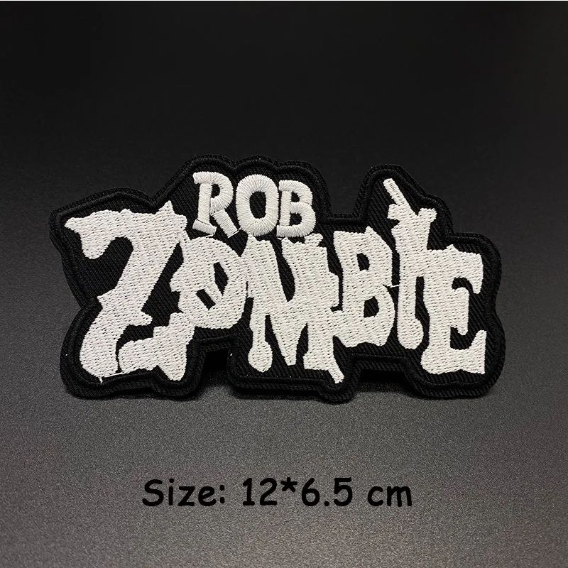 Parche metálico bordado rock punk para chaqueta - imagen 2