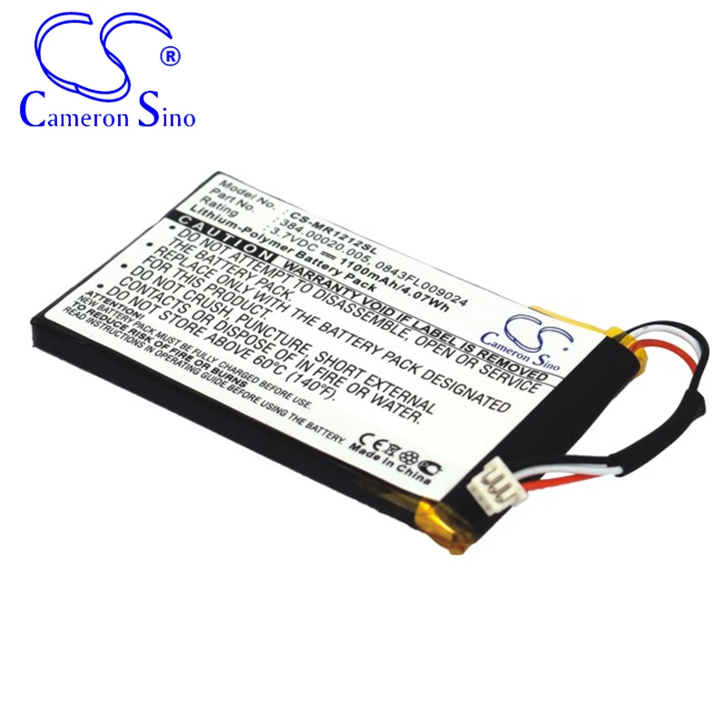 CameronSino Battery for Magellan RoadMate 1212 RoadMate 1217 RoadMate 1220 fits Magellan 0843FL009024 GPS,Navigator battery