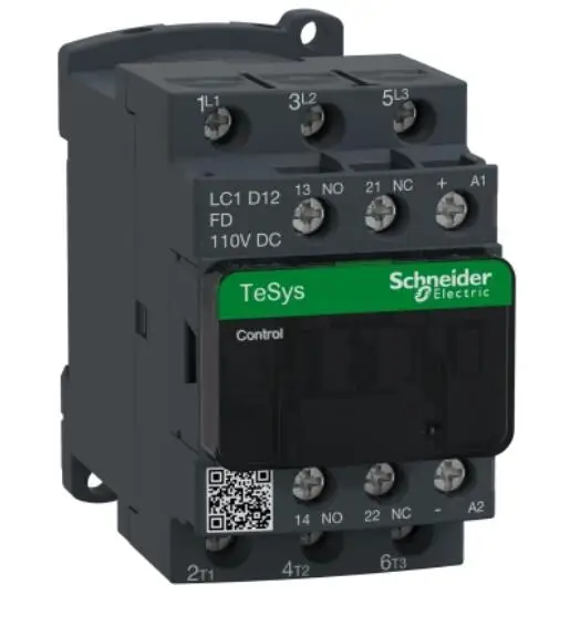 The elevator LC1D18FDC LC1D18FD TeSys Deca contactor - 3P(3 NO) - AC-3 - = 440 V 18 A - 110 V DC coil