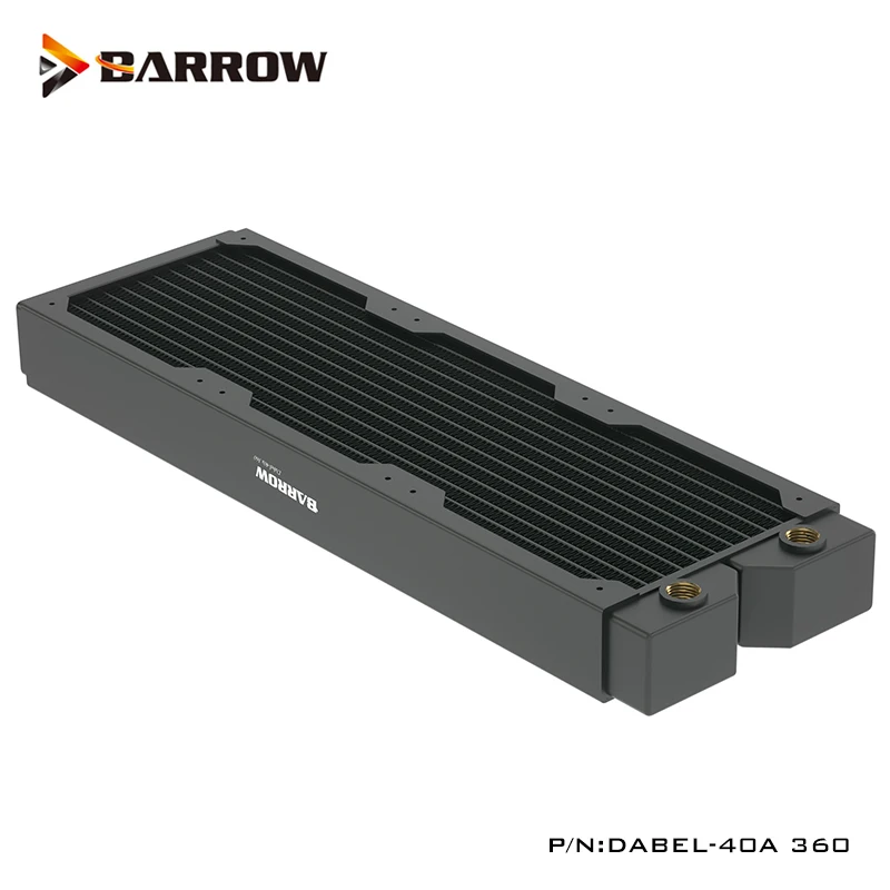 Barrow 120mm x3 40MM radiatore in rame spesso 360MM adatto 12CM serie Computer triplo 120mm dissipatore di calore ventola, Dabel-40a 360