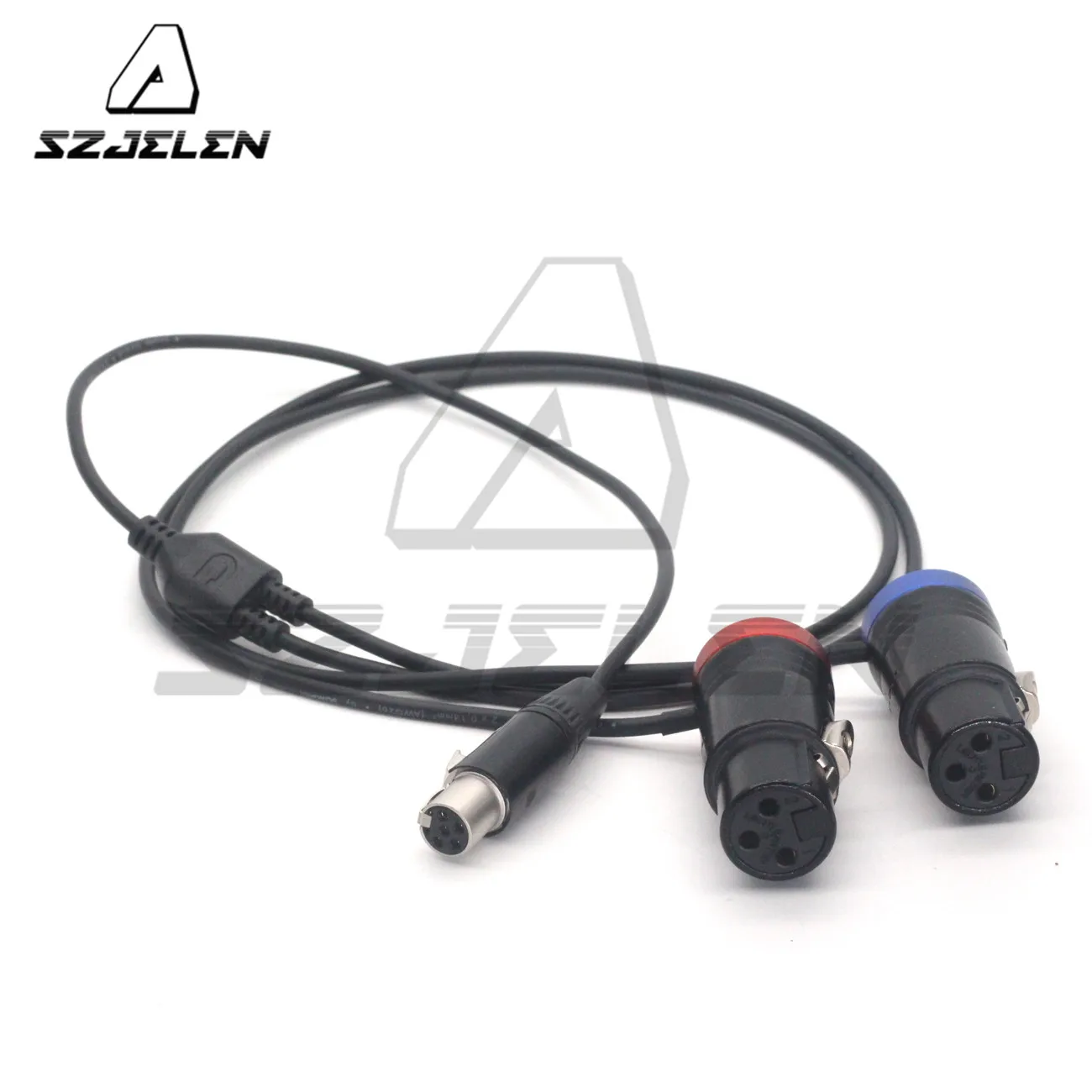 

ta5f to two Low-Profile XLR NEUTRIK 3pin XLR female for Zaxcom qrx200 audio cable