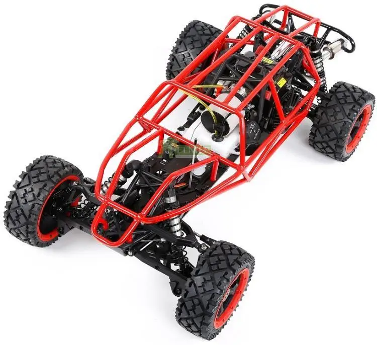 1/5 4WD RC Car Updated Version 2.4G Radio Control RC Car Toys Buggy 32CC Gasoline Engine Retro Steel Car Truck for ROFUN BAJA GT