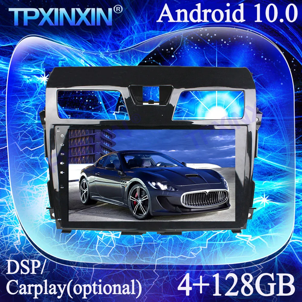 For Nissan Tenna 2013-2015 Android 10.0 DSP PX6 IPS Carplay 4+128G Multimedia Player Tape Recorder GPS Navi Auto Radio Head Unit