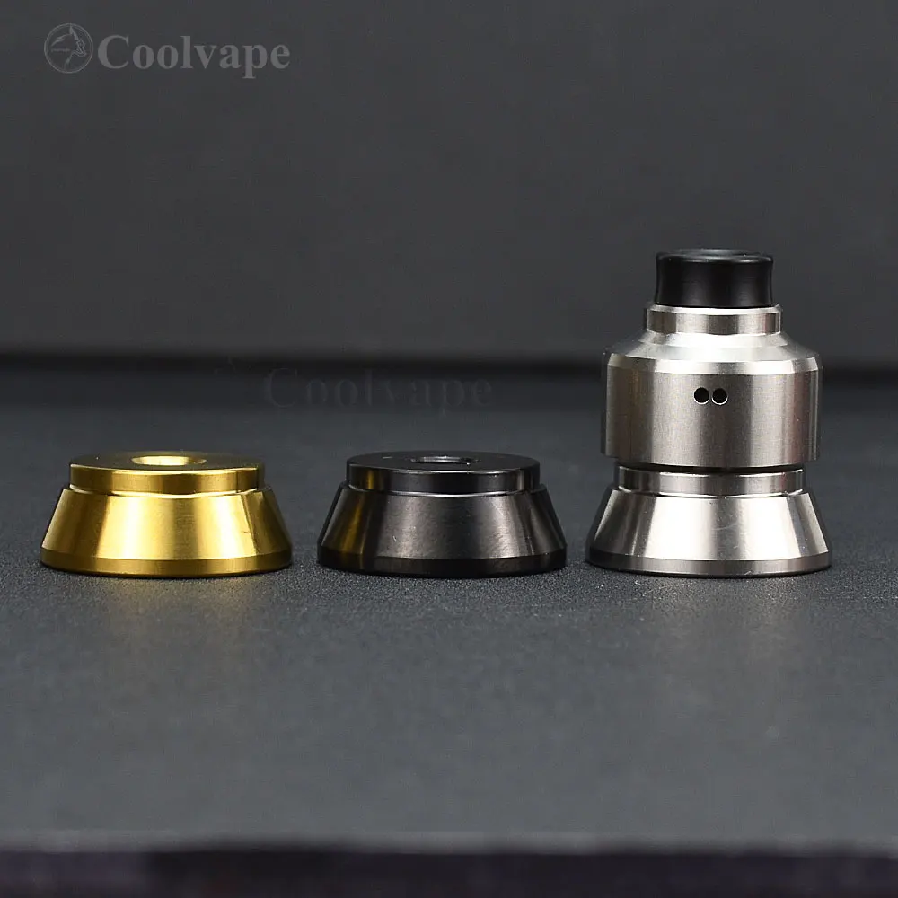 Atomizador de metal 510 suporte base de aço inoxidável para 510 fio e-cigarro diy atomizador rda rba tanque titular