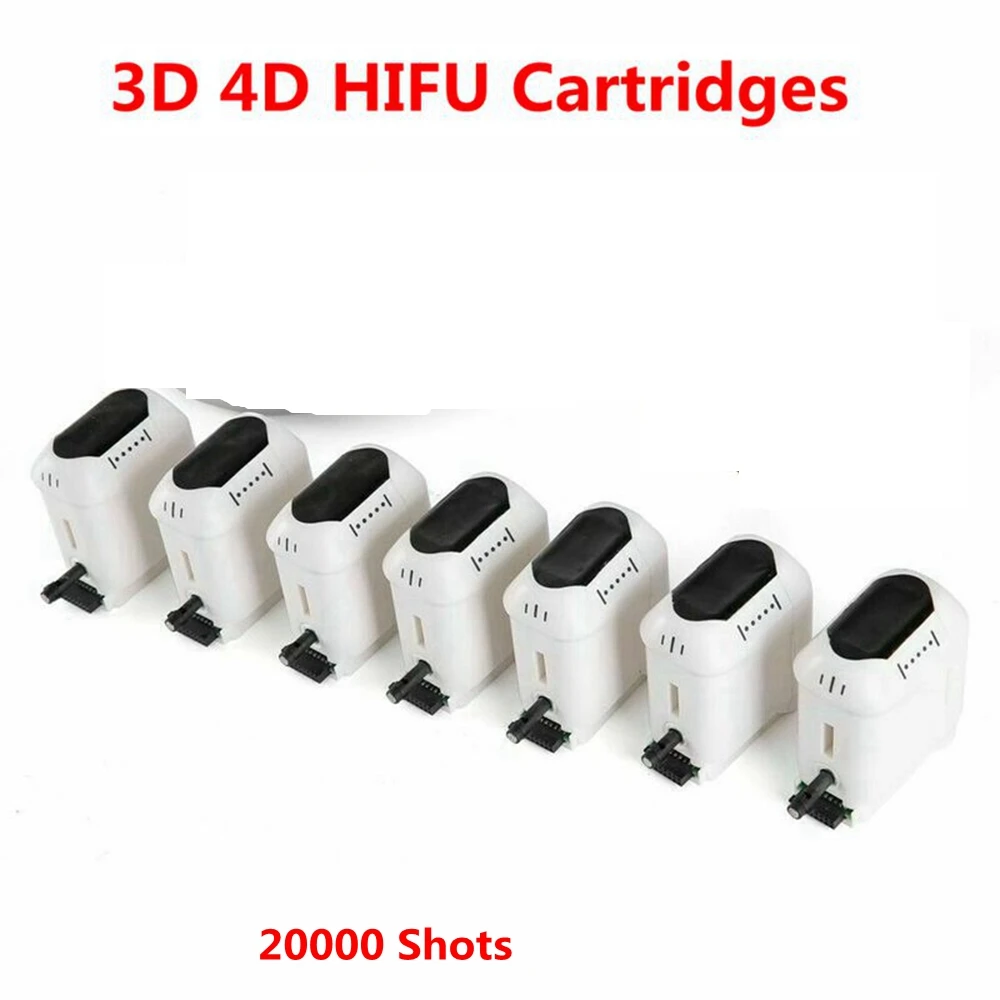 4D HIFU Cartridge 12 Lines 20000 Shots Replacement Consumables for Face Lift Body Slimming Anti-wrinkle Machine