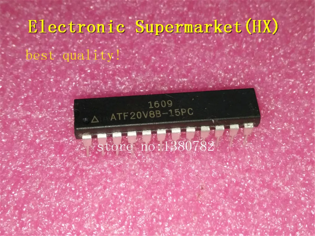 

Free Shipping 20pcs/lots ATF20V8B-15PC ATF20V8B-15PU ATF20V8B DIP-24 IC In stock!