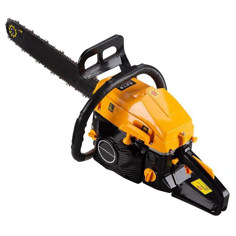 

Professional wood cutter chain saw 52cc 58cc Gasoline CHAINSAW With 20'' Guide .325" Chain Random Color