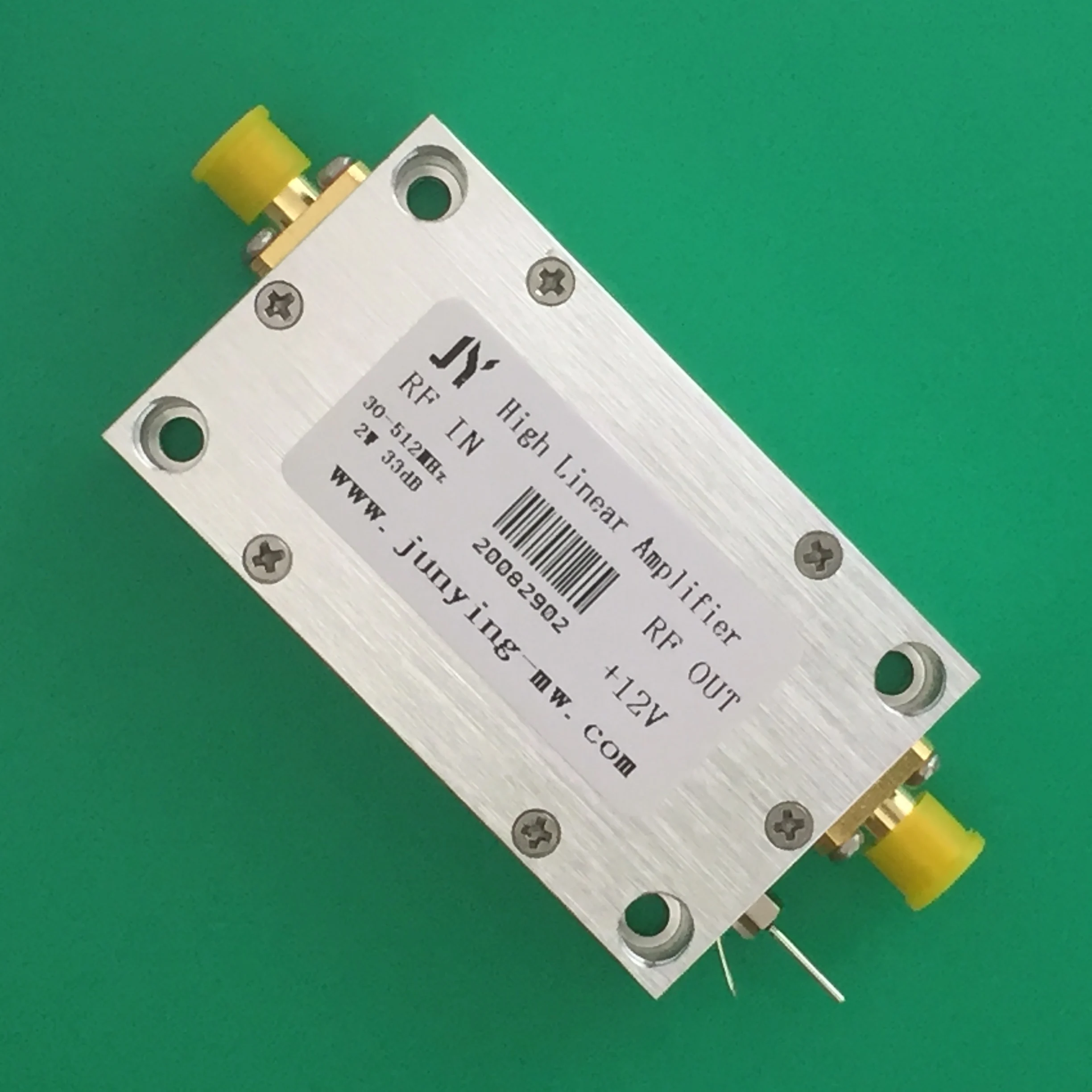 

RF Microwave Broadband Power Amplifier 30-512mhz High Frequency High Linearity 2W