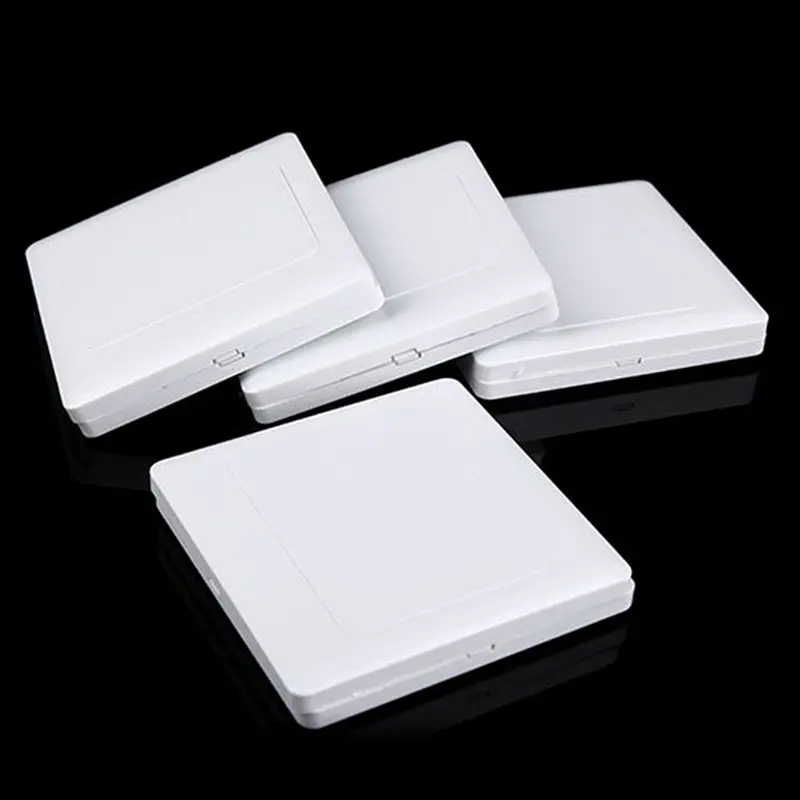 Electric Wall Switch Socket Blank Cover Panel Whiteboard ABS Outlet Plate Bezel Tool 86x86mm