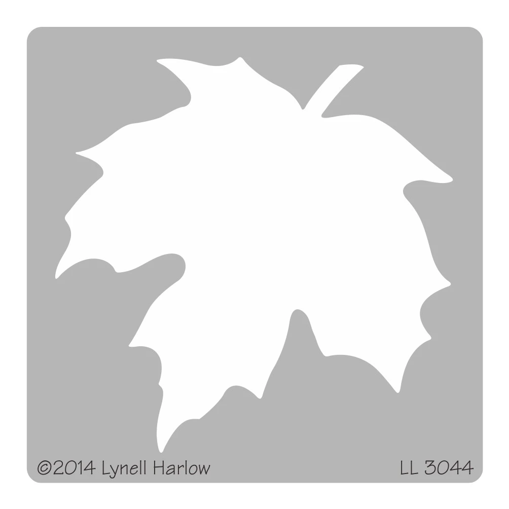 

Embossing Dreamweaver Stencils LL 3044 Maple Leaf Large