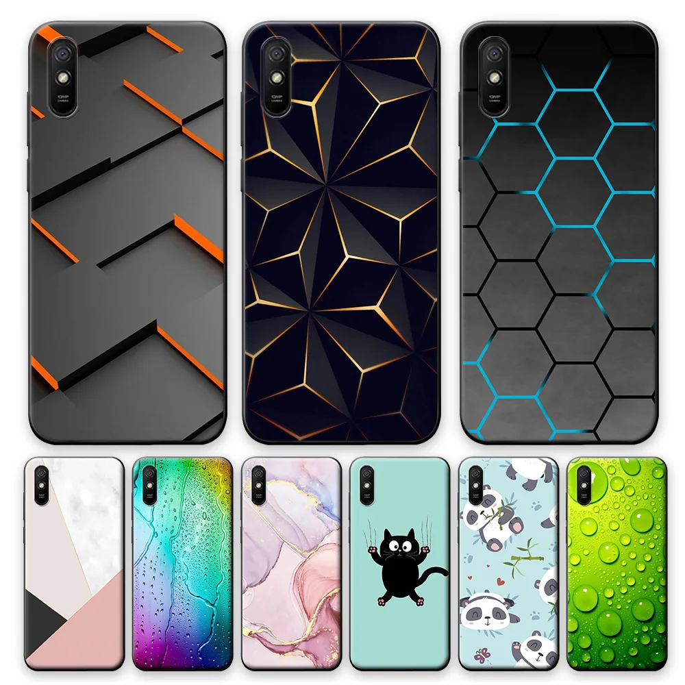 Case For Xiaomi Redmi 9A Case Redmi 9AT Phone Cases For Xiomi Redmi 9 a Redmi9a Shell 6.53