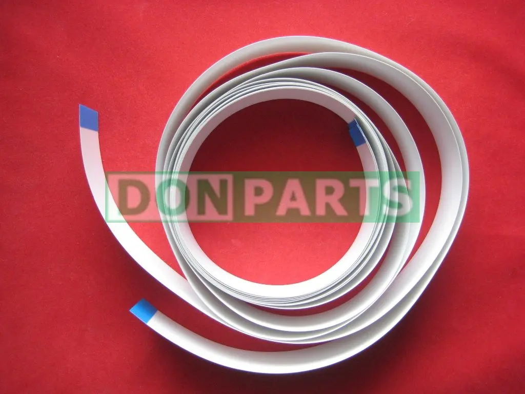 New 1 Set of Flat Trailing Cable 2pcs for Printer HP DesignJet 700 750c 755cm C3195-80009F