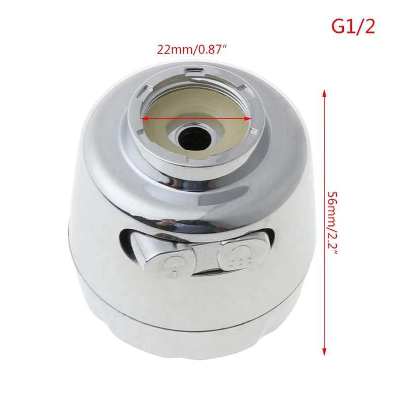 22mm rubinetto ugello aeratore gorgogliatore spruzzatore filtro rubinetto a risparmio idrico due modalità per cucina bagno soddisfare varietà di esigenze di pulizia