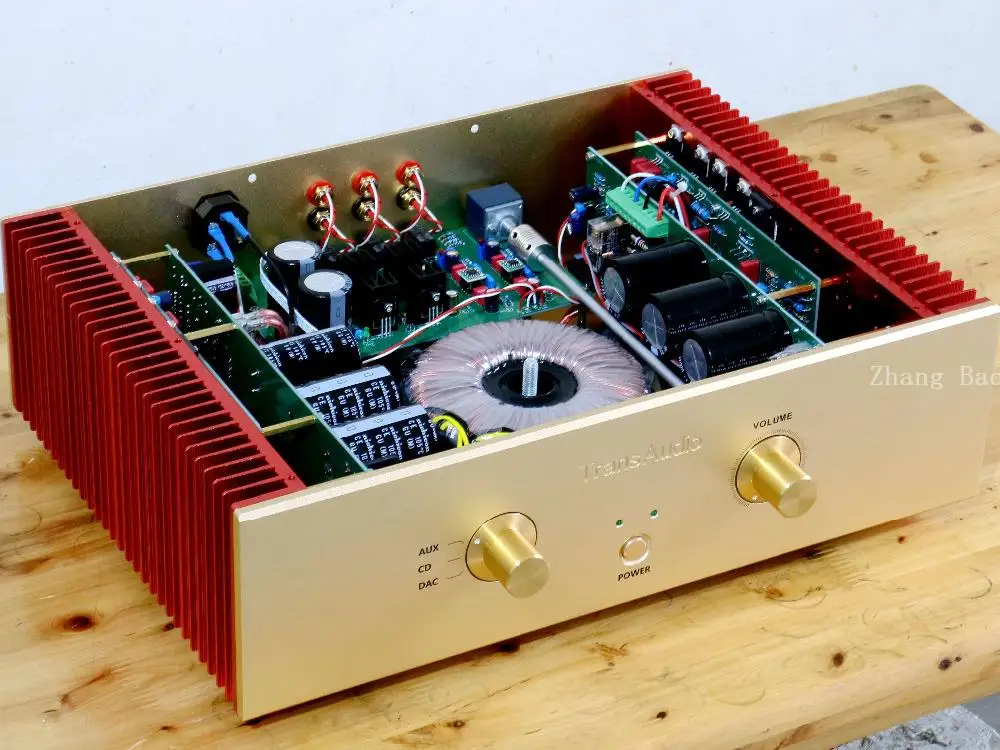 NEW Study/copy dartzeel Combined Machine 100W/8 ohm Aluminum Power Amplifier Case Quality assurance