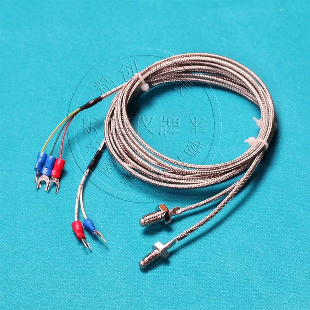 Temperature Sensor Thermocouple K Type Screw Type M6/M8 PTFE Tinned Waterproof Type