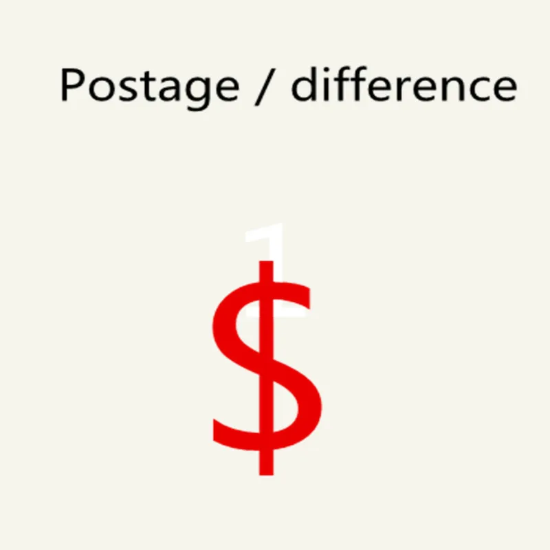 

Postage difference 1/parts