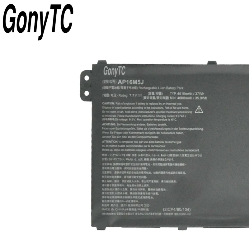 AP16M5J Original New Laptop Battery for Acer For Aspire 1 A114-31 3 A315-21 A315-51 A515-51 A315 KT.00205.004