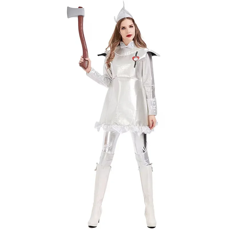 Anime Woman Halloween The Tin Man Costumes Female Hickory Cosplay Carnival Purim Parade Christmas Role Play Showing Party Dress