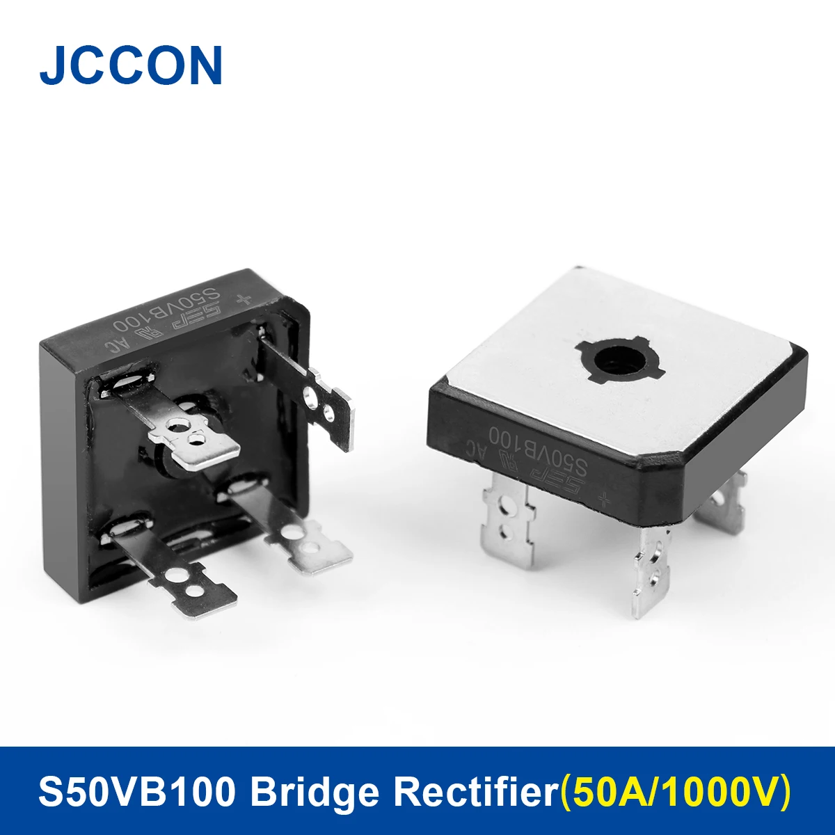 2Pcs S50VB100 Diode Bridge Rectifier Diode（50A1000V) S50VB 100 For Air ConditionerElectric Welding Machine