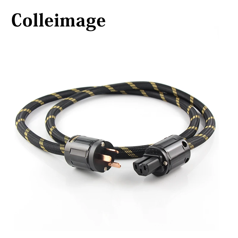 

Hi-End signature hifi audio US power cord pure copper power cable with P-029/P-029E power plug connector