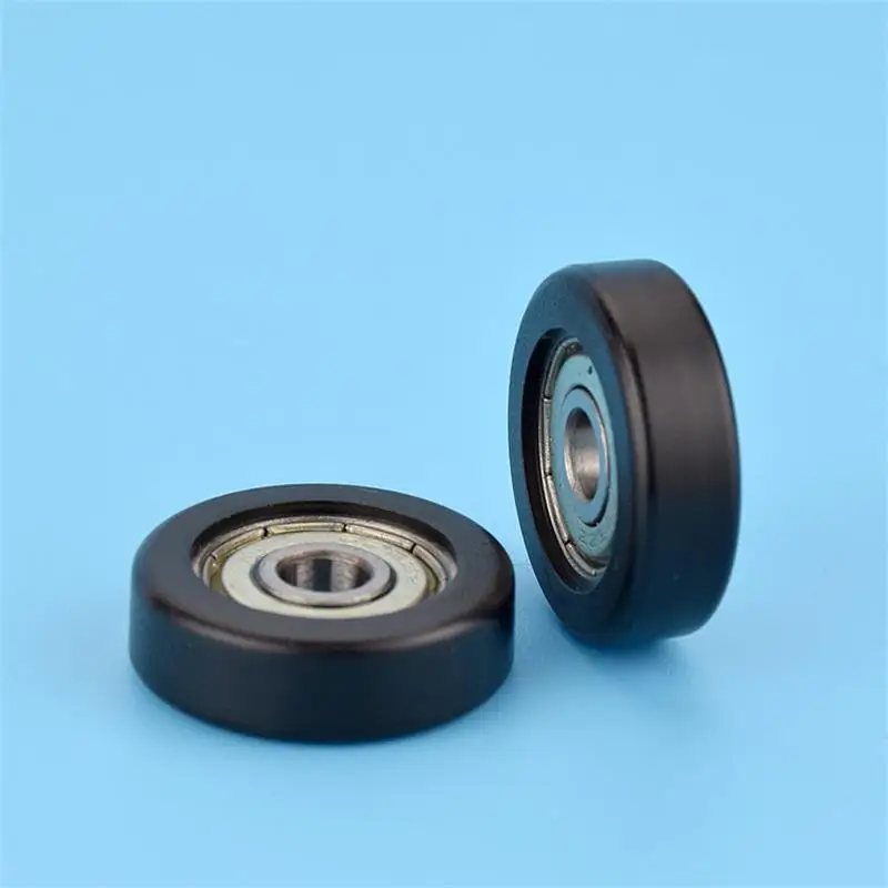20pcs/100pcs 6*26*8mm 626ZZ 626 bearing POM nylon plastic coated pulley 3d printer parts engraving machine flat wheel  6x26x8 image 3
