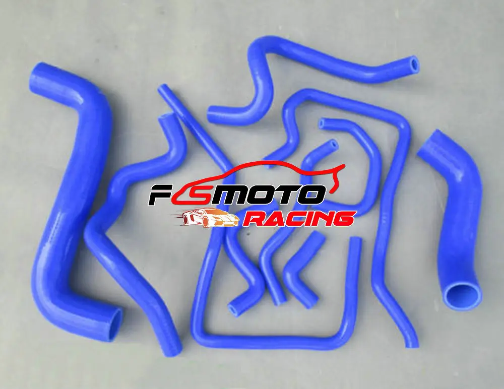 10 PCS FIT For Subaru Impreza MK10 WRX/STI GR GRB/GH EJ25 2008 2009 2010 2011 Silicone Radiator Coolant Hose