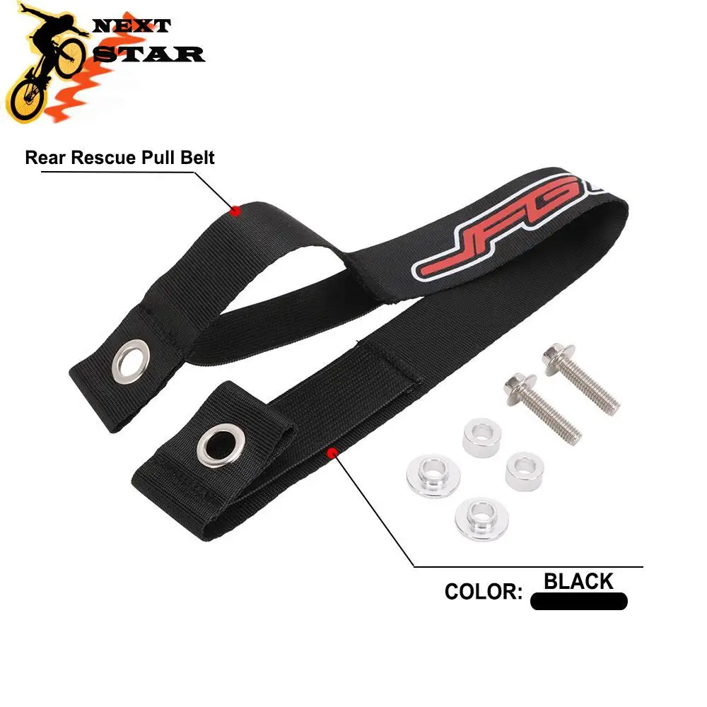 Motorcycle Front Rear Holding Fender Pull Belt Strap For KTM EXC SXF XCF XCW SMR XCFW EXCF 350 400 450 500 530 Rescue Pull Belt